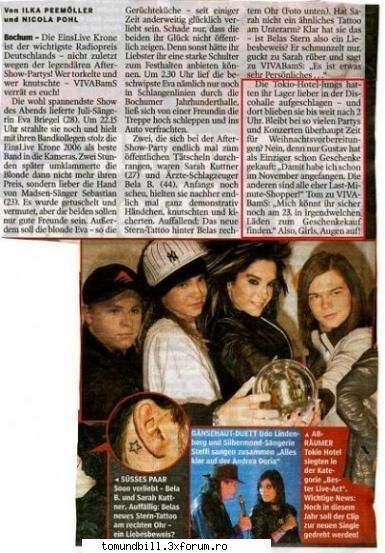 Bill are stea la ureche????? - am vazut pe mai multe forumuri ca cica bill are o - Bill Kaulitz