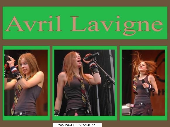Wallpapere - Portocala fana th - Avril Lavigne