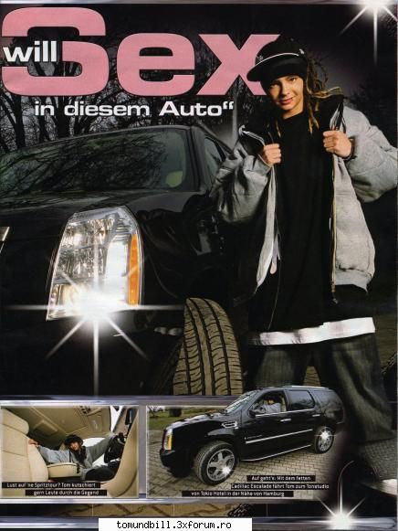 masina lui tom kaulitz - masinutza lui tomy - Tom Kaulitz