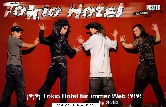 poze - du hast der schoenste arsch den welt - Tokio hotel