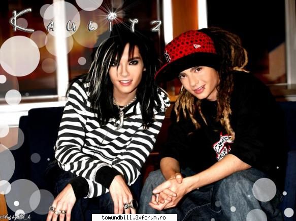 :dinti: poze cu kaulitz twins